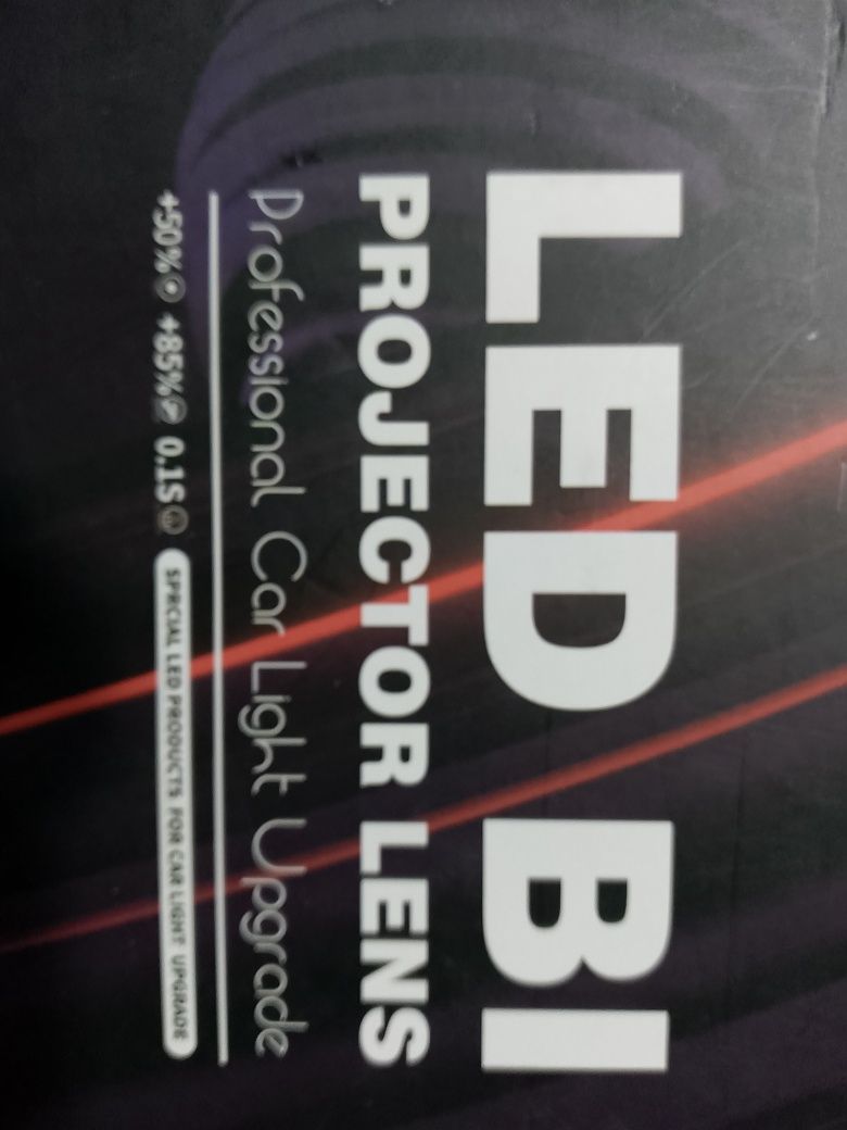 Bi led projector lens