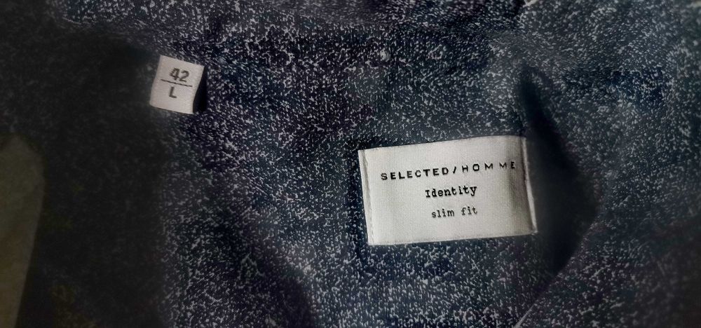 Cămașă SELECTED / HOMME, casual slim fit, 42 / L