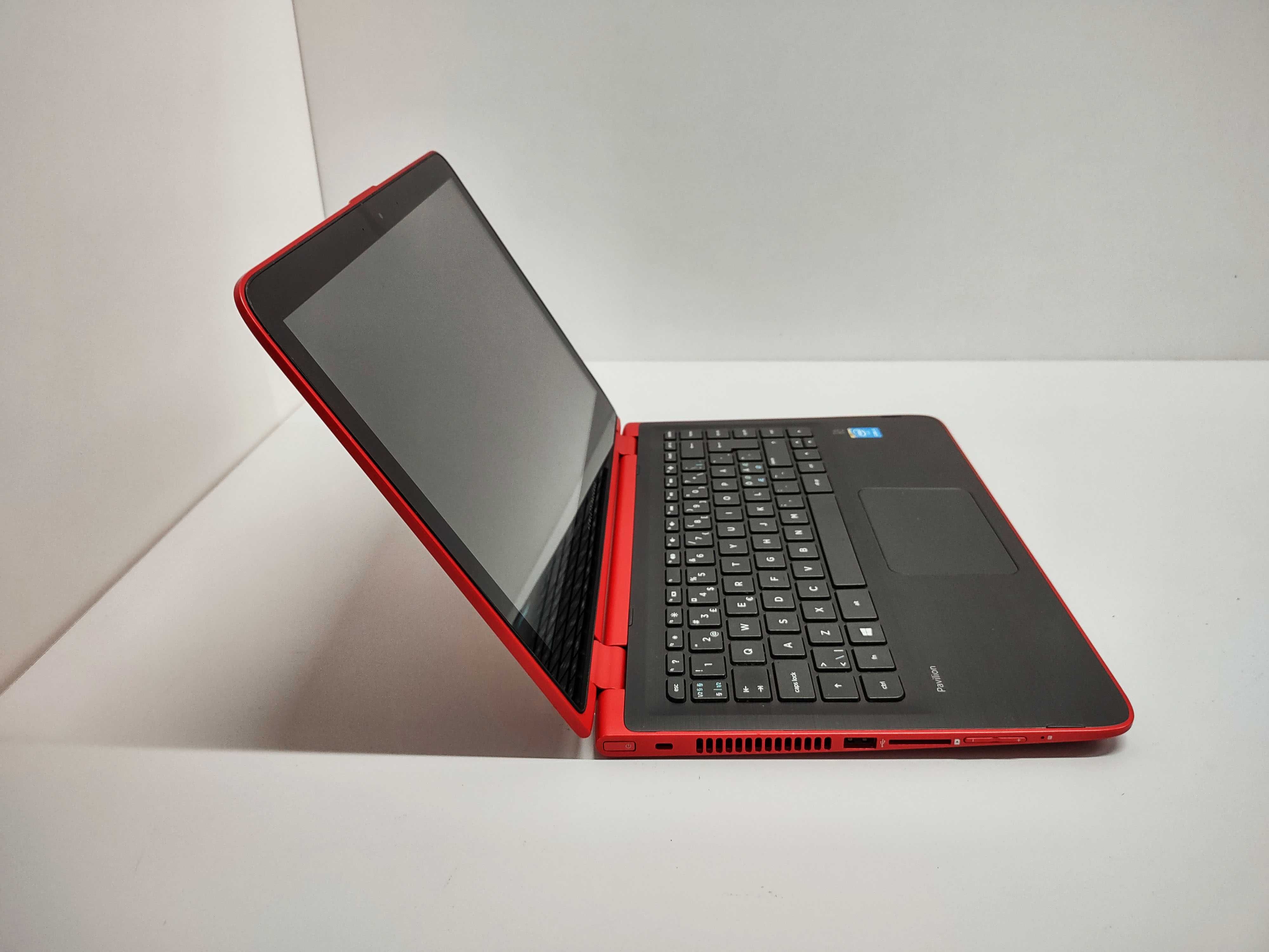 Laptop HP Rosu FHD Touchscreen procesor intel 256 GB SSD 8 GB RAM