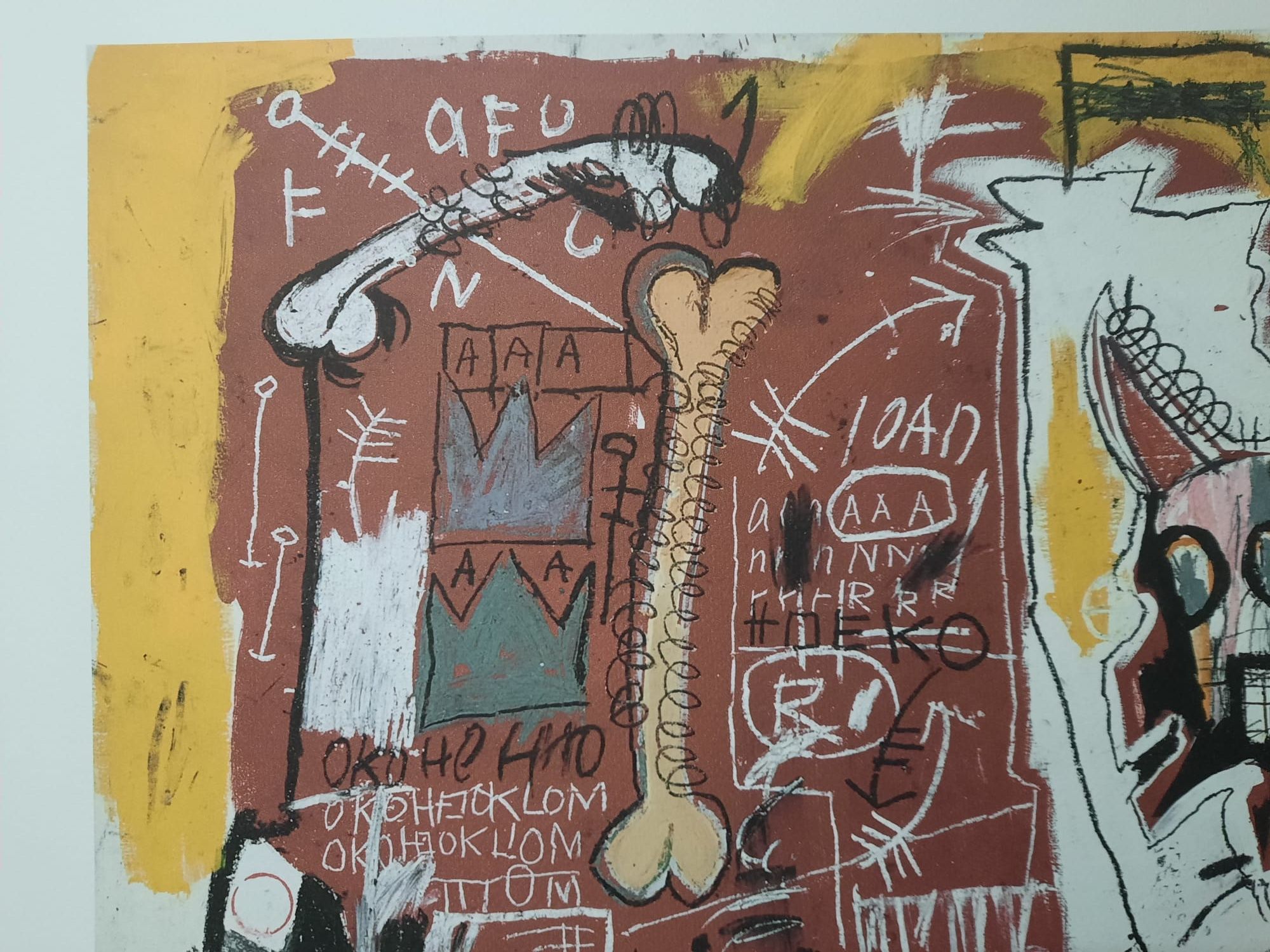 Litografie Jean Michel Basquiat 46x70cm