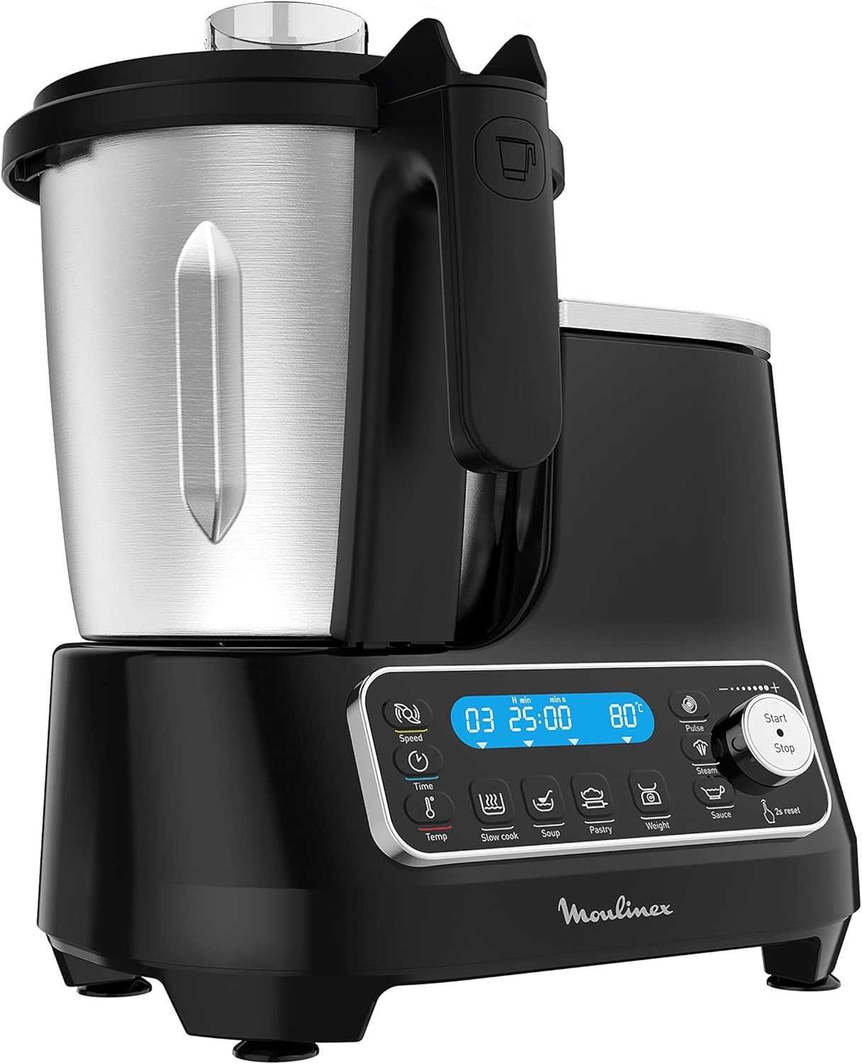 Чисто Нов Кухненски Робот Moulinex HF4568 Click Chef, 28 функции