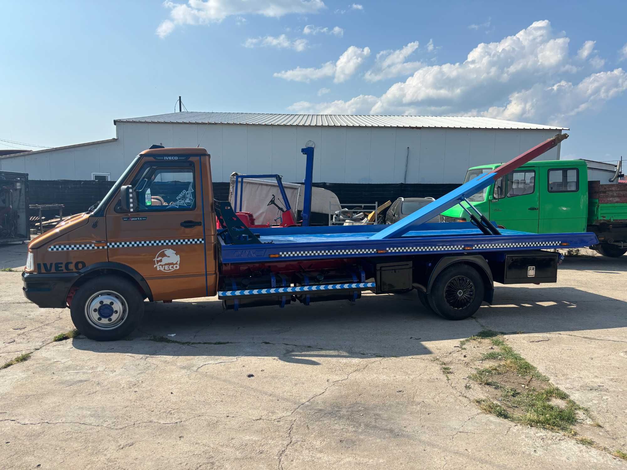 iveco 59,12 platou hidraulic