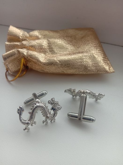 Запонки   Дракон