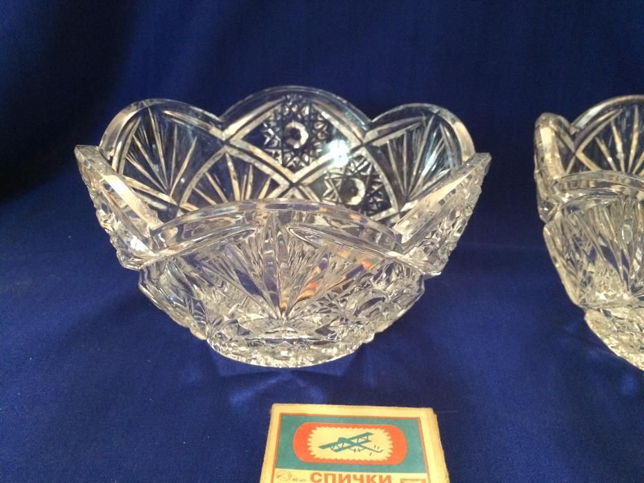Хрустальные вазочки