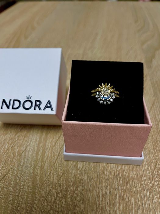 Set de 2 inele Pandora moon &sun