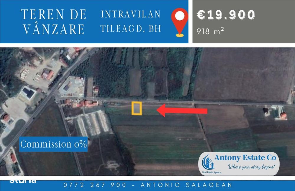 Teren intravilan, de vanzare - Tileagd, Bihor