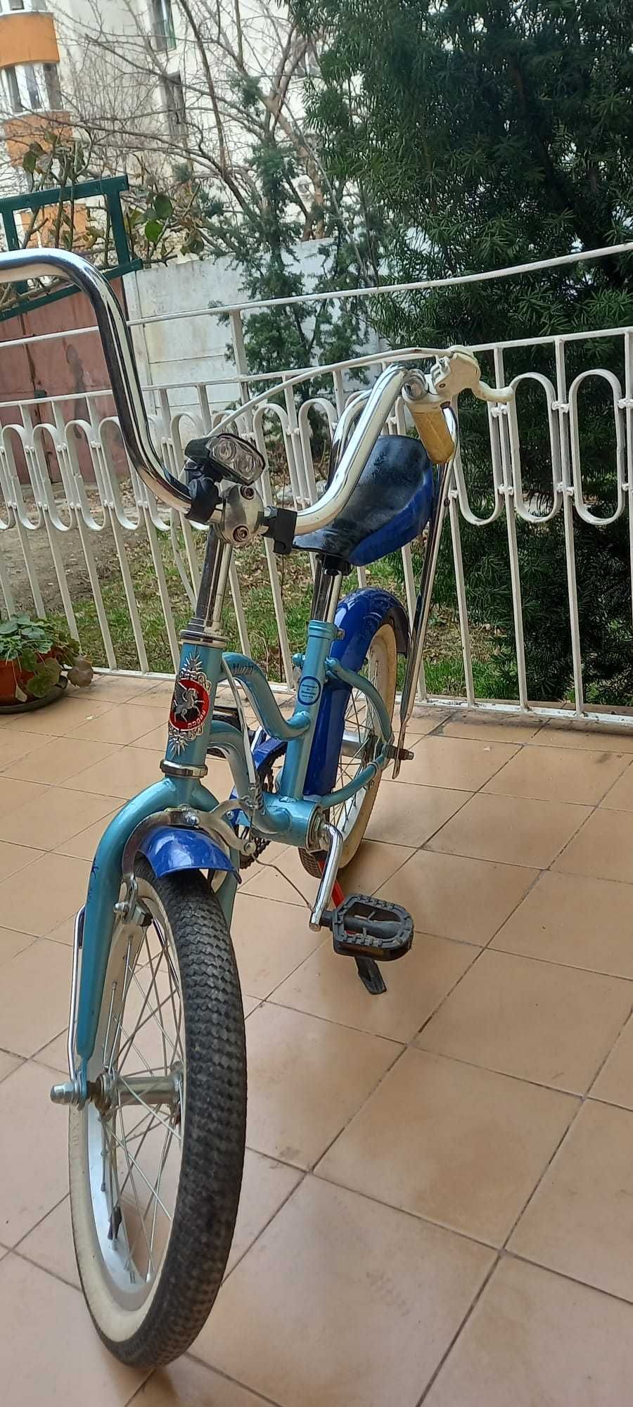 Bicicleta mezin bleu Pegas