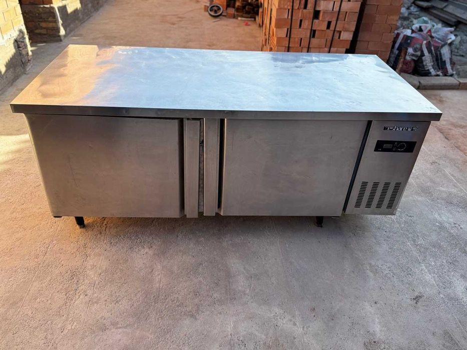 Холодильные столы из нержавейки ESHARE, отличное состояние.