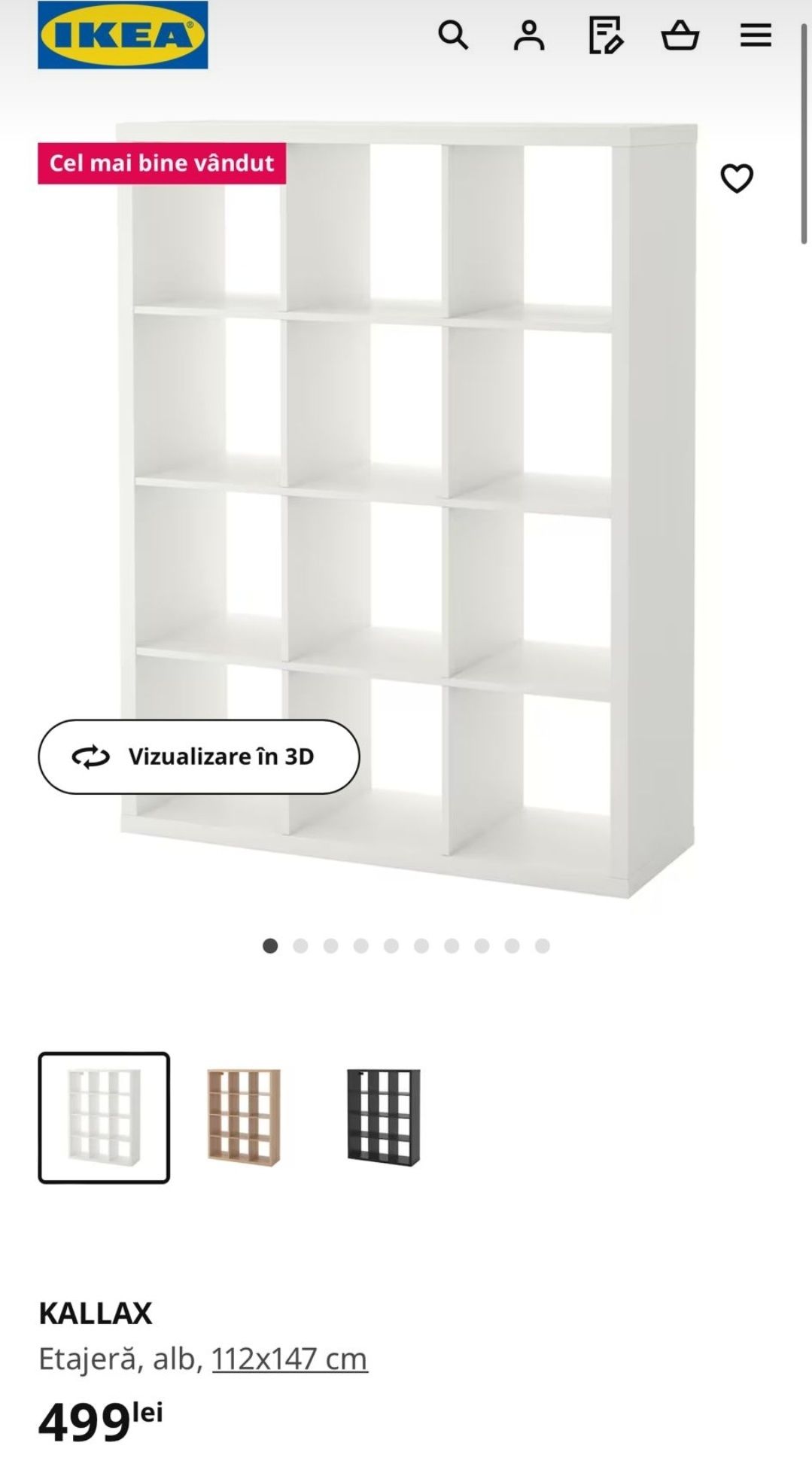 Comoda/dulap nou de la IKEA