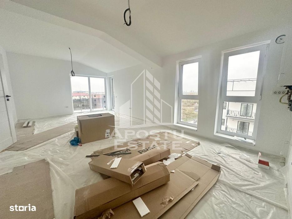 Apartament tip penthouse cu 3 camere si terasa de 30 mp in Braytim