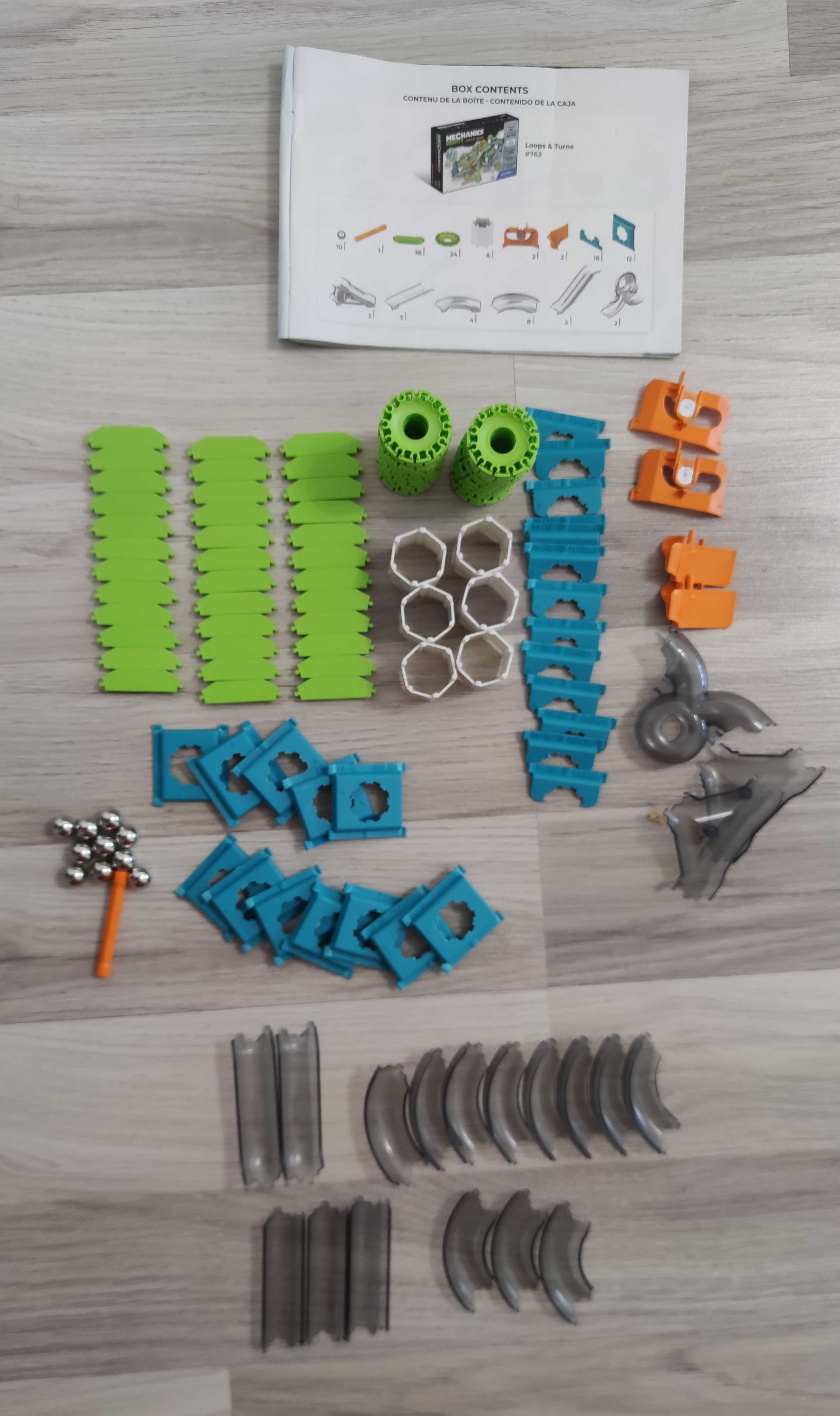Geomag set magnetic 130 piese Mechanics Gravity RE Loops & Turns