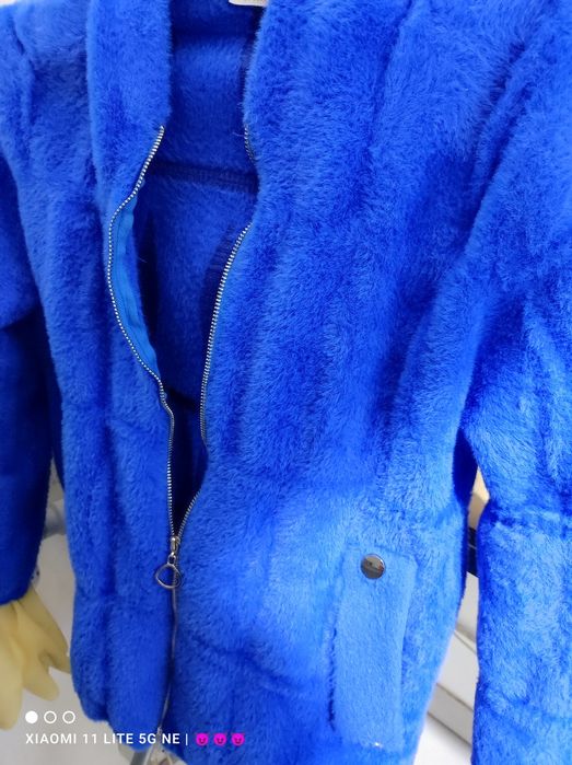 Альпака цвет электро-синий