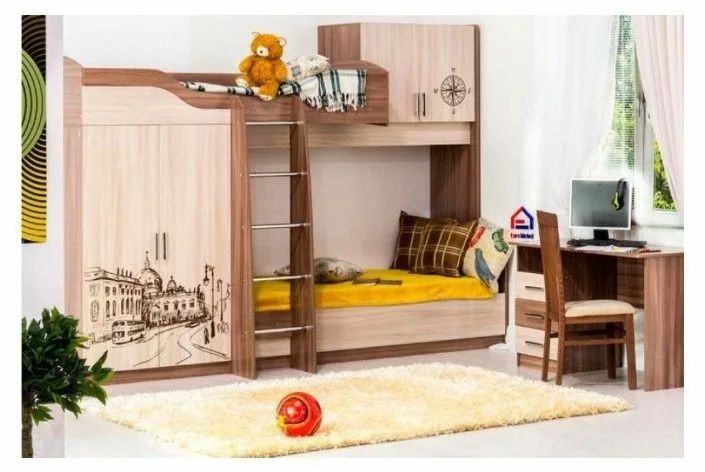 Продам двухъярусную детскую кровать