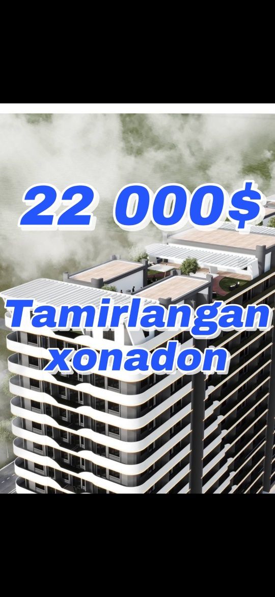 1 xonali arzon uy