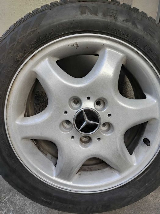 Джанти 16" със зимни гуми за Мерцедес W 203, W209