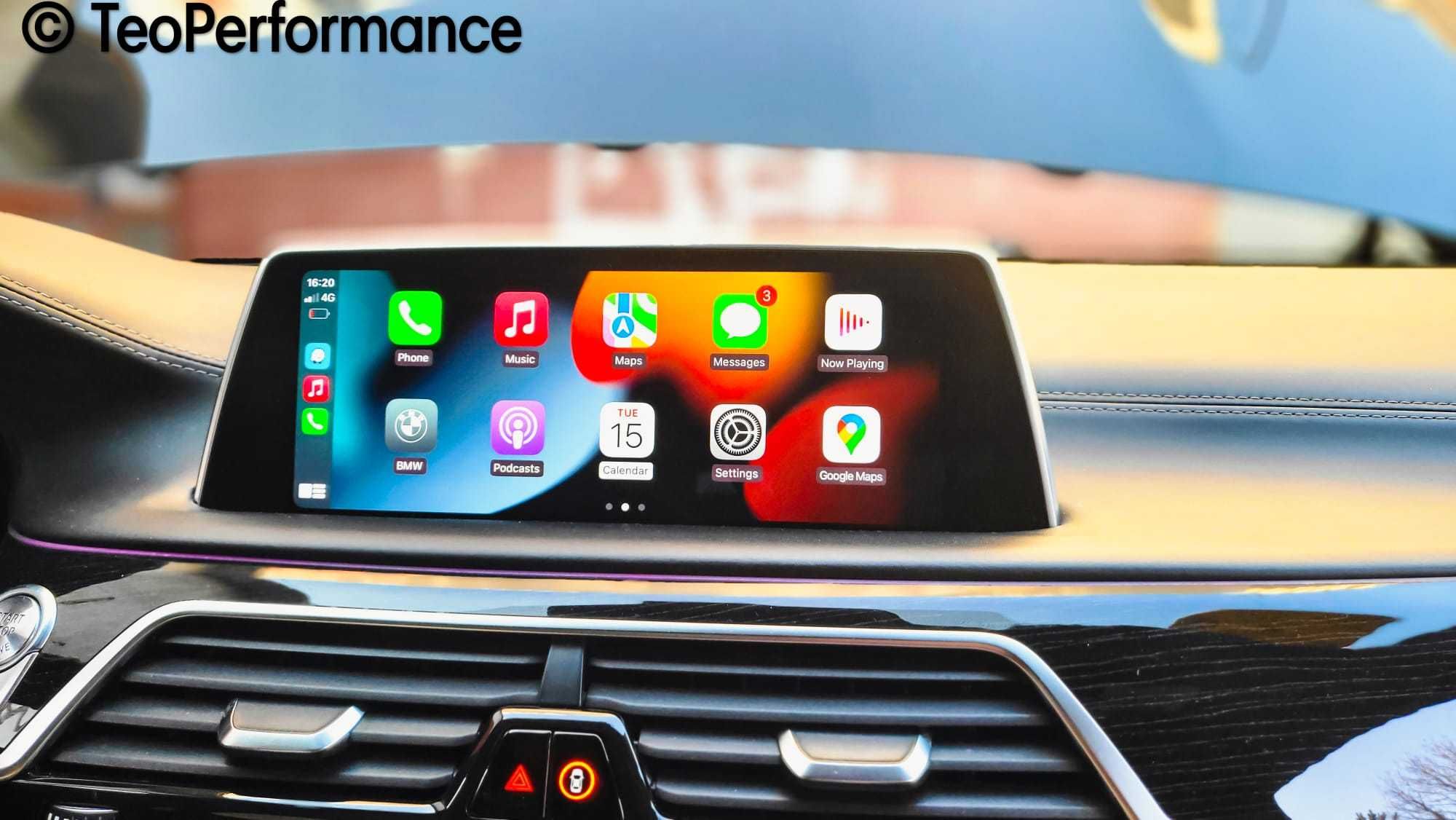 Carplay Full Display. Activare carplay BMW