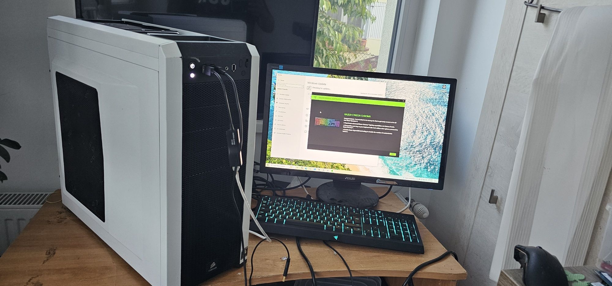 Unitate gaming asus rog i7 ram 16Gb gtx 4Gb ssd gta Fortnite csgo fifa
