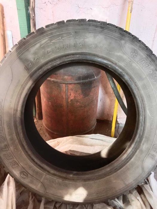 Продам шипованные шины Belshina 195/65 R15 91S