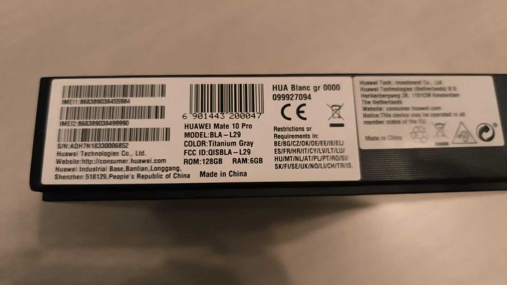 Huawei Mate 10 Pro – 6 GB RAM/128 GB – Dual SIM + husă carbon anti-șoc
