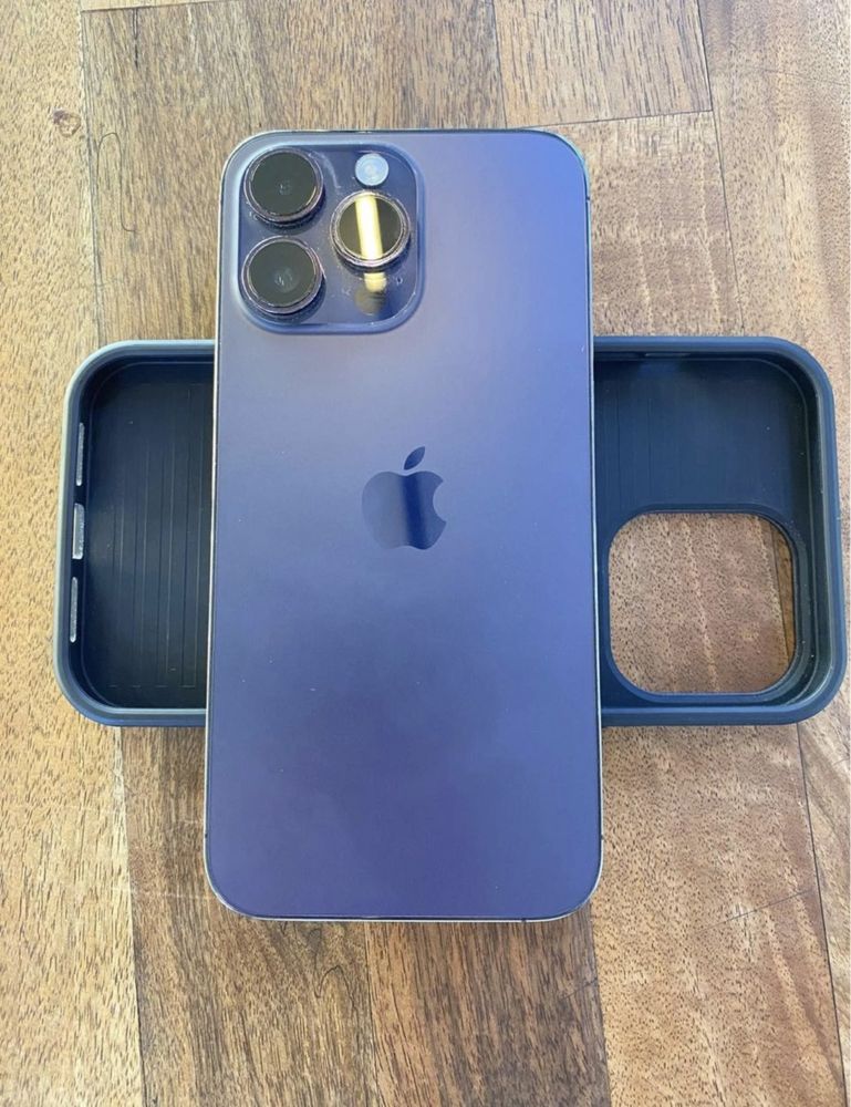 Iphone 14 Pro Max 128gb Deep Purple като нов Гаранция