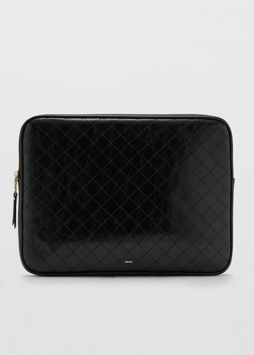 MANGO. Испания. Чёрный чехол  для ноутбука 13’