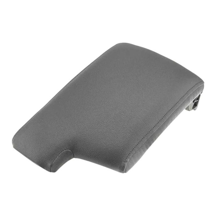 Капак на подлакътник за BMW Е90 E91 E92 E93 2004 - 2013 Сив Кожа