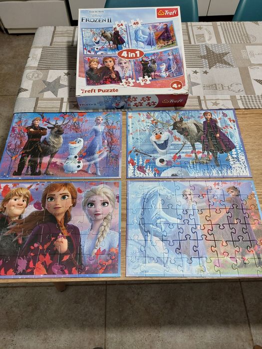Puzzle Frozen II - 4 IN 1