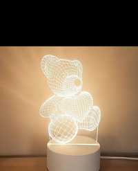 3D нощна лампа за детска стая