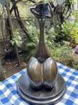 Sculptura bronz abstracta