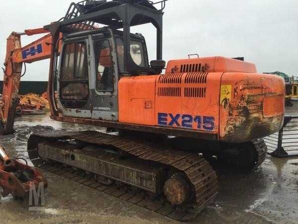 Dezmembrez excavator Hitachi EX215 - Piese de schimb Hitachi