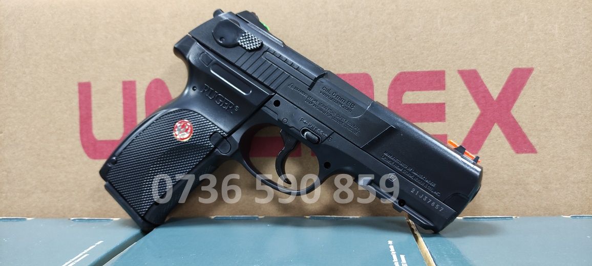 Pistol airsoft CO2 upgradat 4,5j Ruger Original