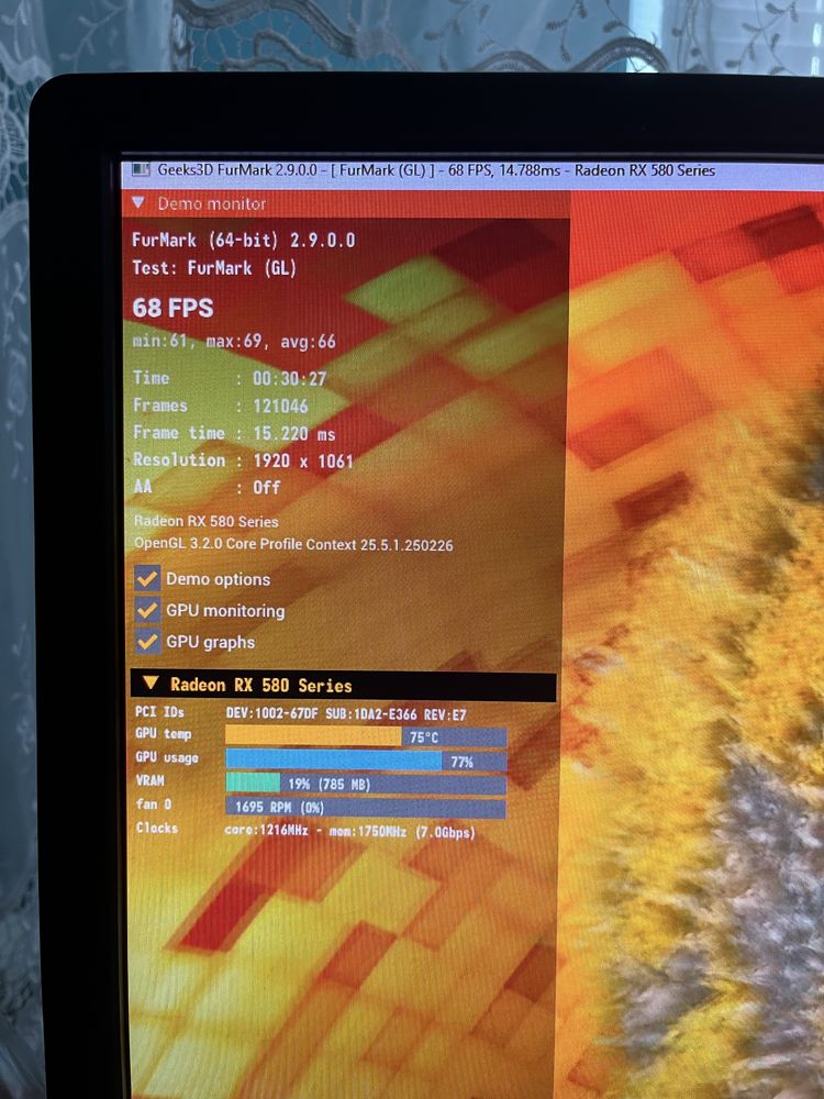 Видео карта Sapphire Radeon RX 580 4GB