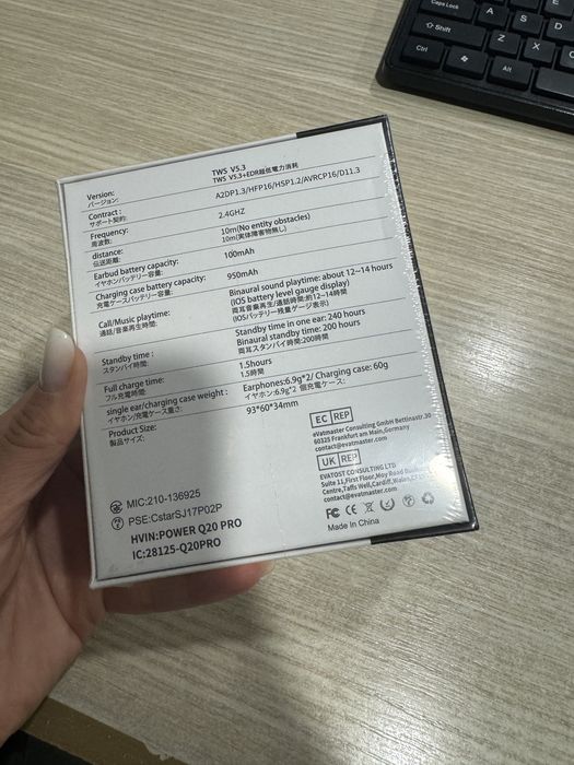 Casti True Wireleless Earbuds YYK-Q63 NOI/Sigilate!