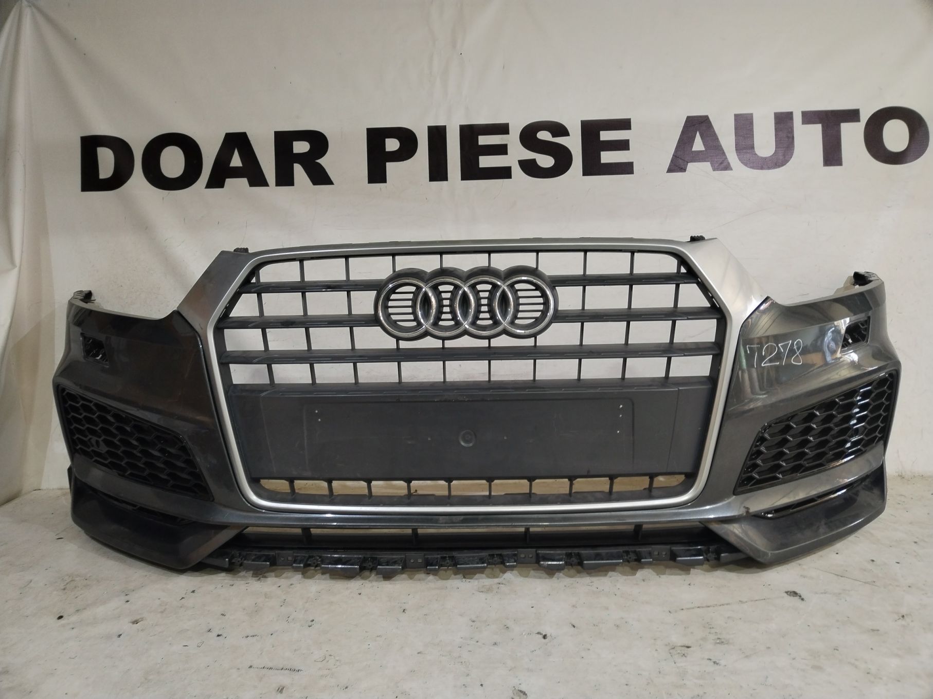 Bara fata Audi Q3, S-Line COMPETITION facelift, 2014, 2015, 2016, 2017, cod origine OE 8R0807437AS.