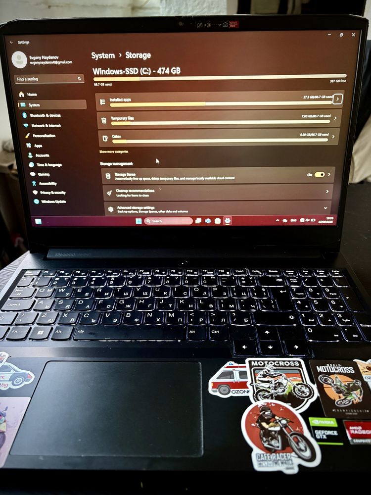 Lenovo gaming 3 15ACH6