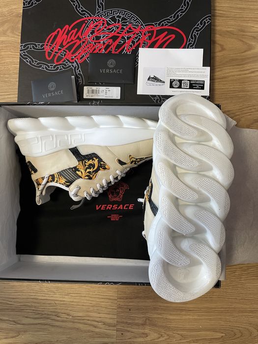 Adidasii Versace chain reaction baroque esition print