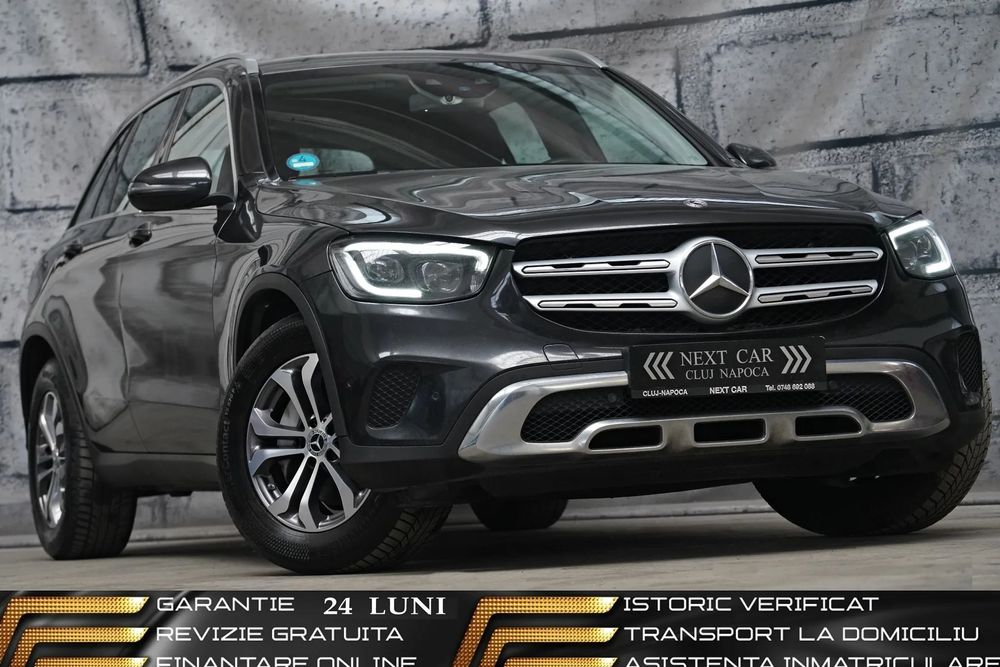 Mercedes-Benz GLC GARANTIE 24 LUNI*4 Matic*Automata*197Cp*Distronic*Line+Side Assist*