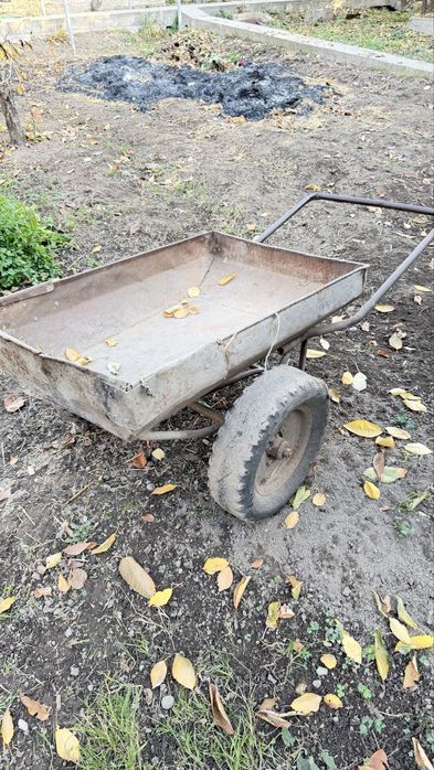Телега дома в рабочем состонии