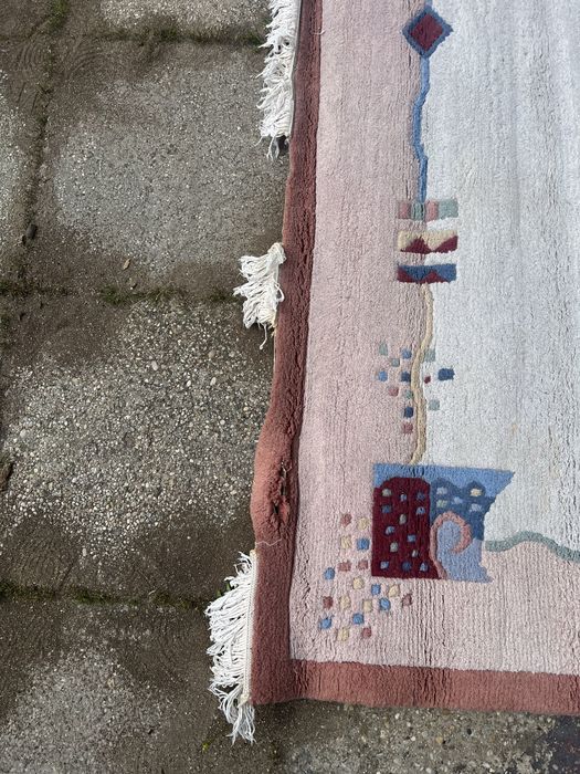 Covor lâna tesut manual - 245x300 cm - REDUS din cauza defectului