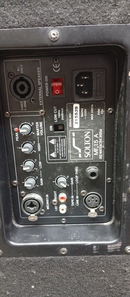 Професионални активни колони 15-ски SOLTON MF-15A