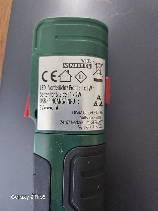 LED Работна лампа Parkside