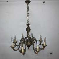 Candelabru vintage din bronz masiv