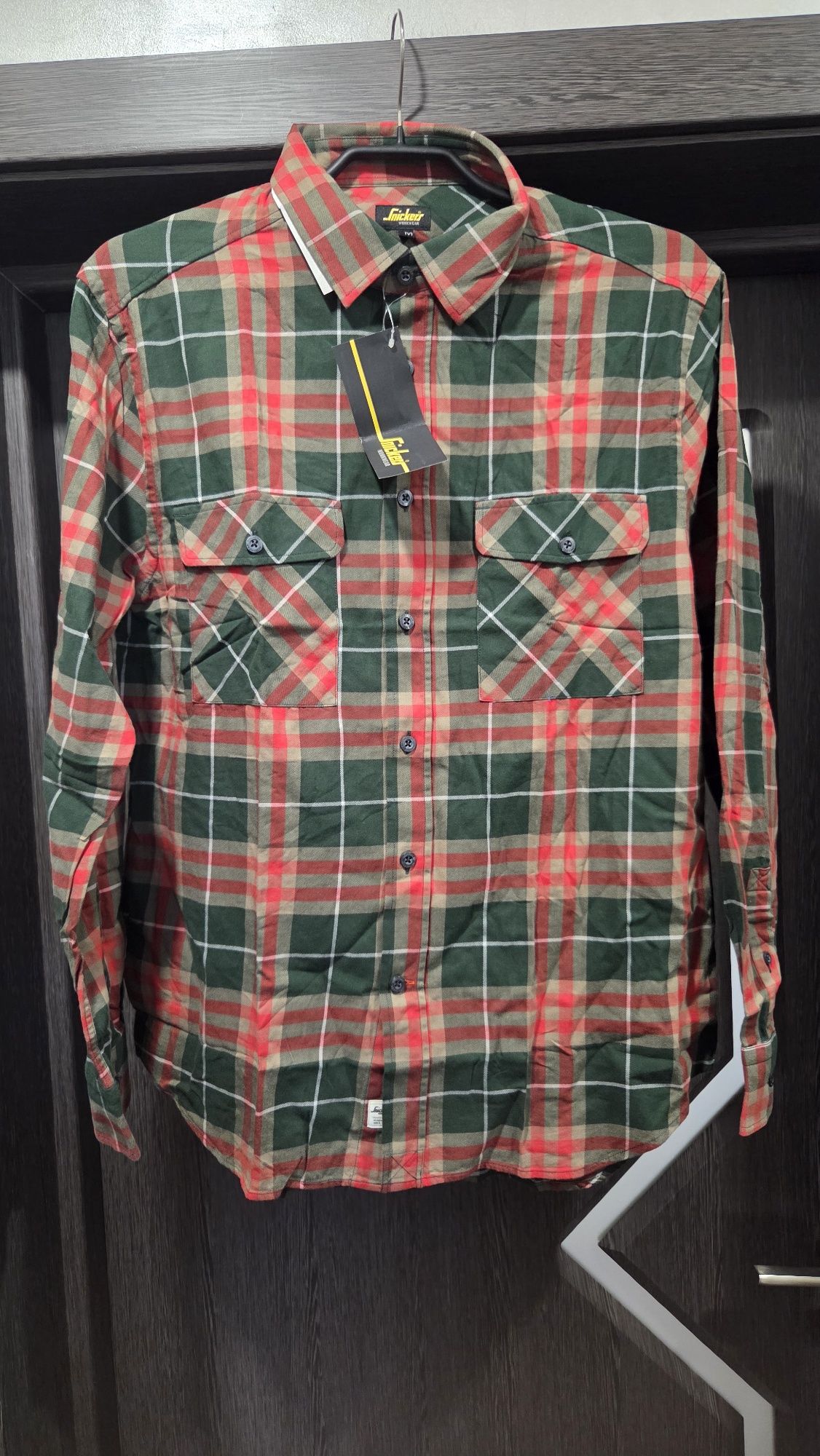 Snickers 8516 AllroundWork Flannel Checked Shirt