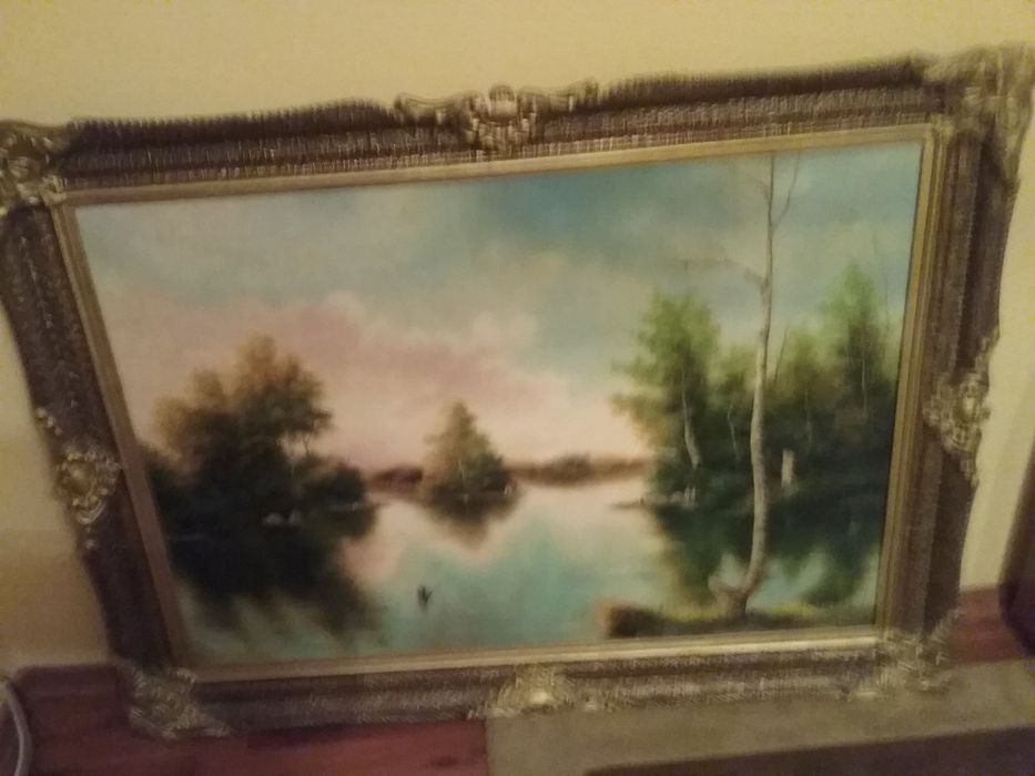 Tablou panza pictor amator
