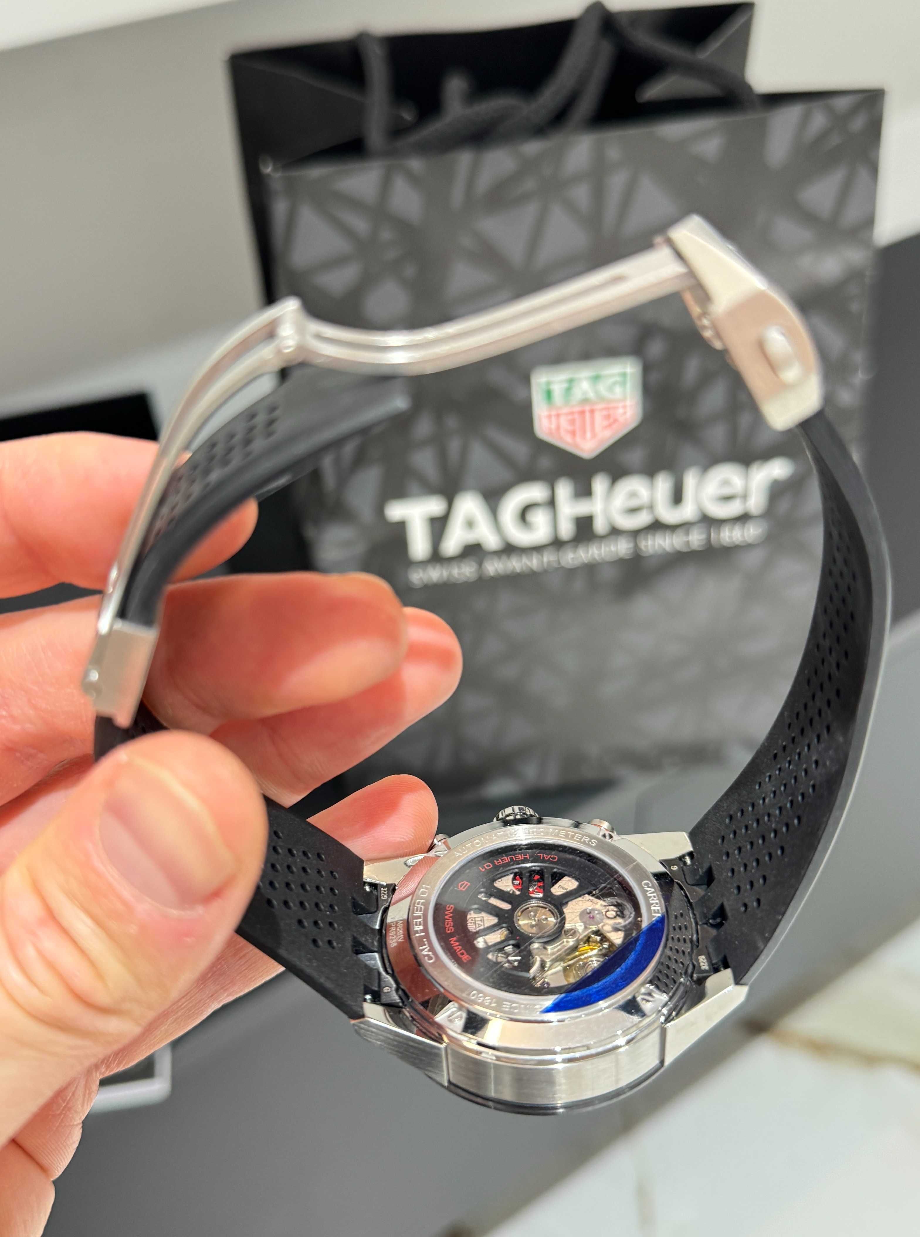 carrera heuer скелет керамичен безел