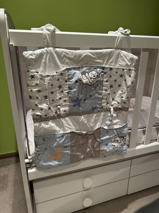 Бебешка кошара/легло Nicolle Baby 60/120+матрак+протектор+още