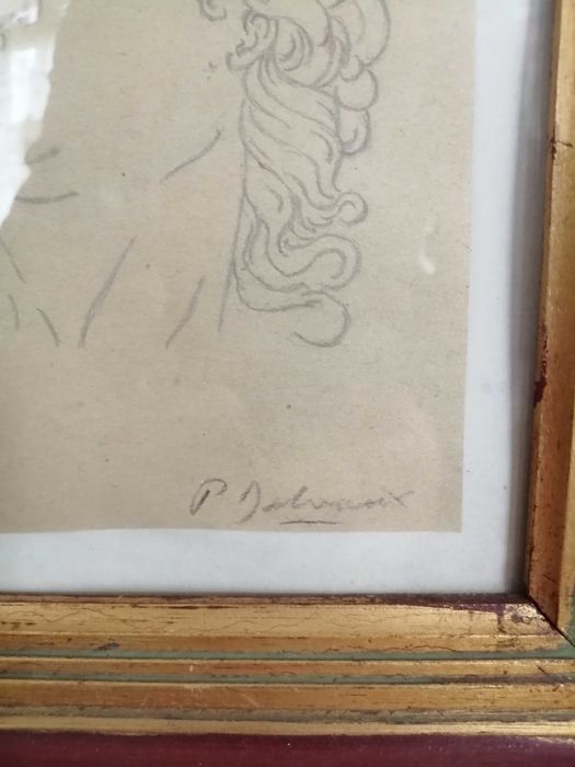 Tablouri Paul Delvaux - desene de colectie, studii originale, semnate