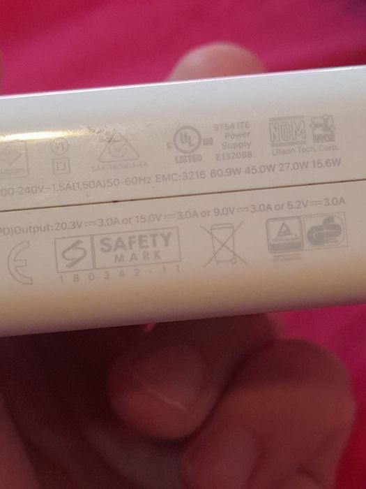 Блок питания Tipe C для apple