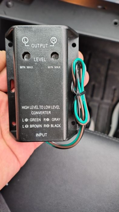 Convertor semnal subwoofer