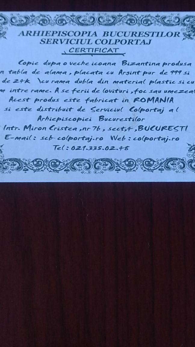 Icoana maicii Domnului